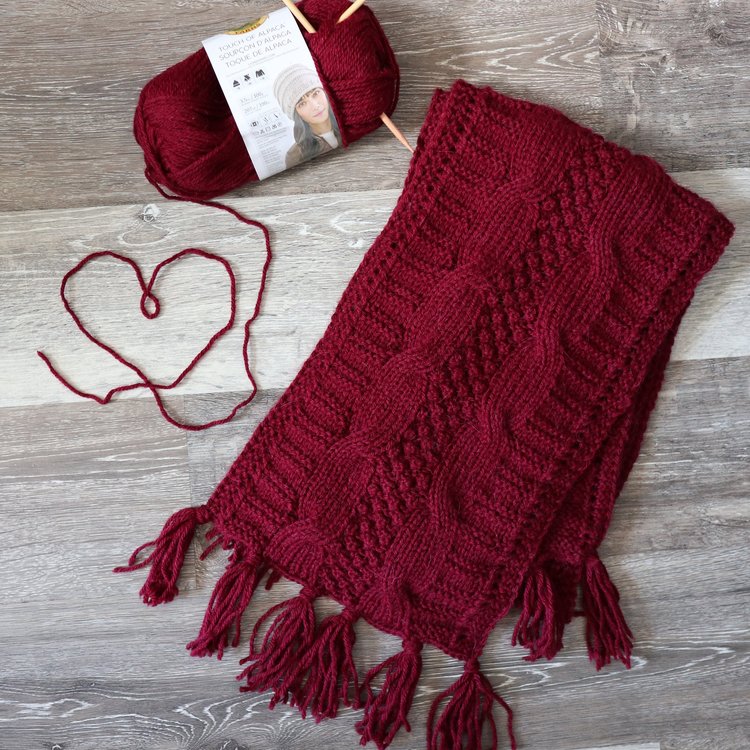 The Mia Knit Scarf The Mia Knit Scarf