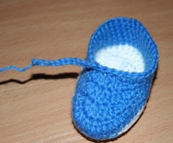 Crochet Booties with Ridges Crochet Booties with Ridges