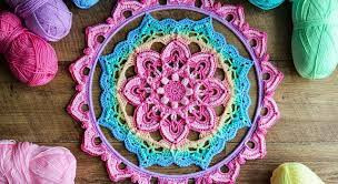 Inspiration. Crochet Mandalas.