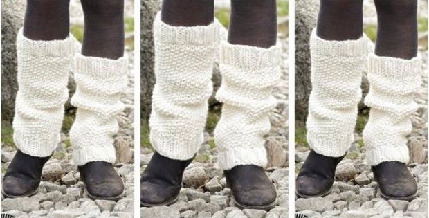 Inspiration. Knit Leg-Warmers.