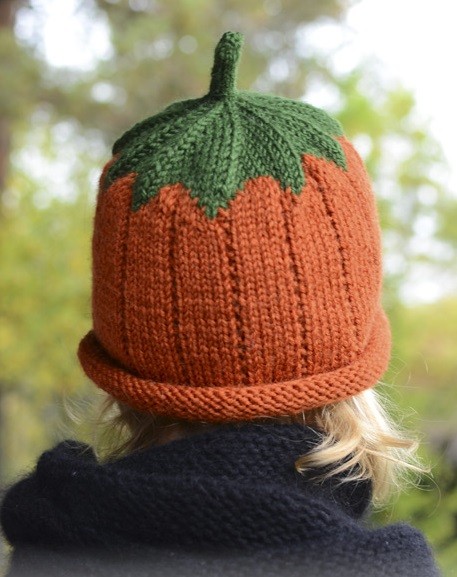 ​Knit Pumpkin Hat