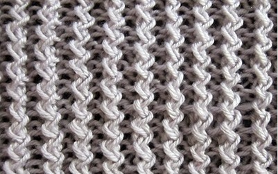 ​Zigzag Rib Knit Stitch