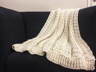 Helping our users. ​Crochet Wedding Afghan.