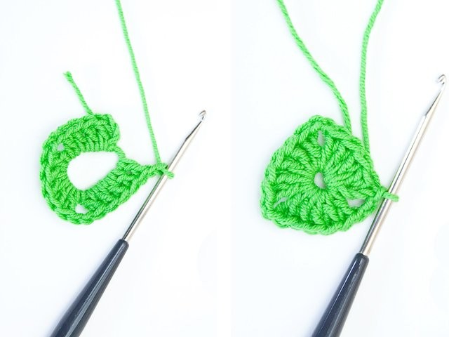 ​Treble Crochet Triangle