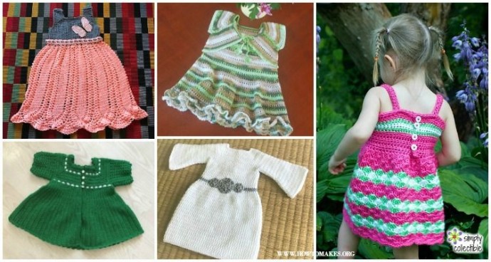 Inspiration. Crochet Dresses for Girls.