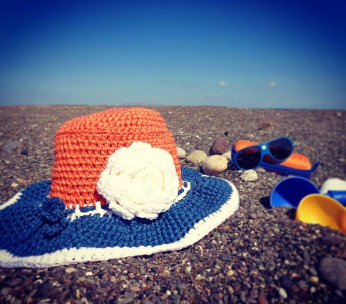 Inspiration. Crochet Summer Hats.