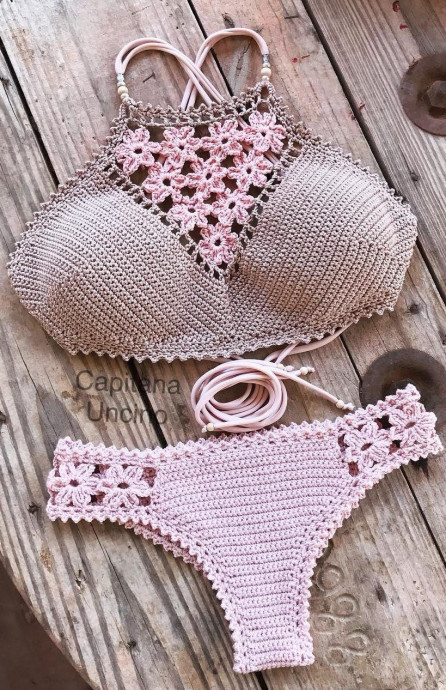 Inspiration. Crochet Swimsuits.