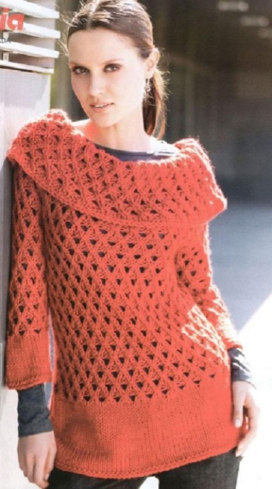 ​Bright Crochet Pullover