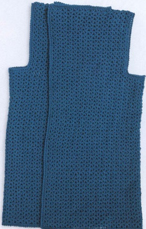 ​Crochet Marine Color Vest