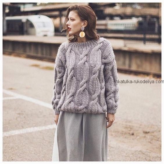 Inspiration. Loose Knit Sweaters.