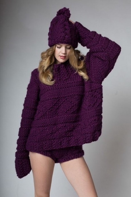 Inspiration. Loose Knit Sweaters.