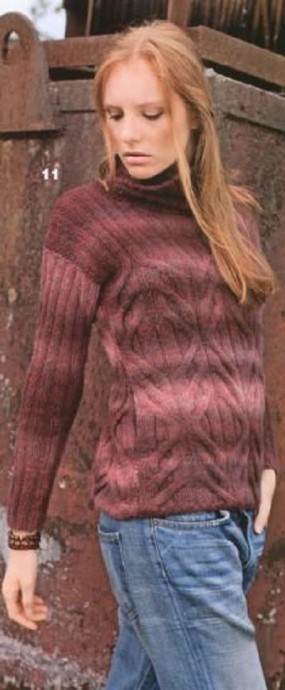 ​Melange Knit Pullover