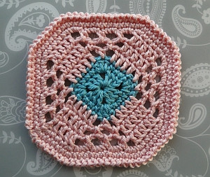 ​Crochet Square Coaster