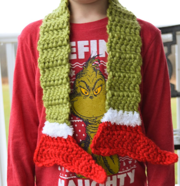 Crochet Grynch Scarf