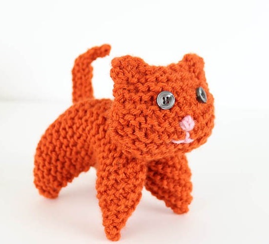 I want to share with you my crochet toy-cat