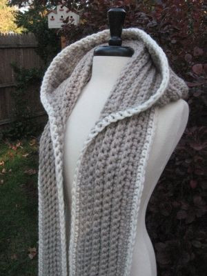 Hooded scarf
