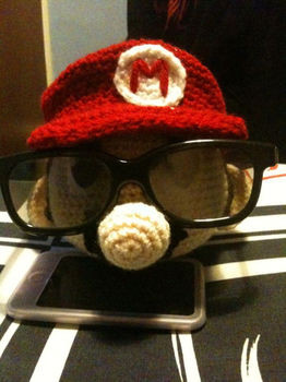 Mario Head Glass Holder