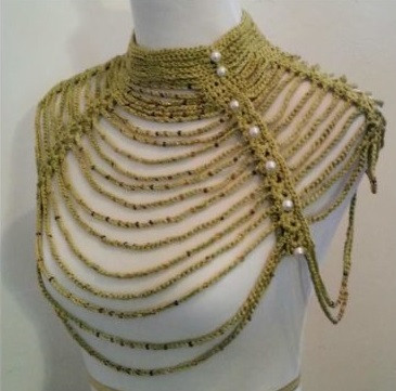 ​Crochet Neck and Chest Decoration