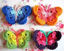 Crochet butterfly