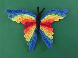 Crochet butterfly