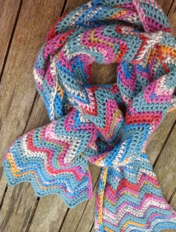 My chevron scarf