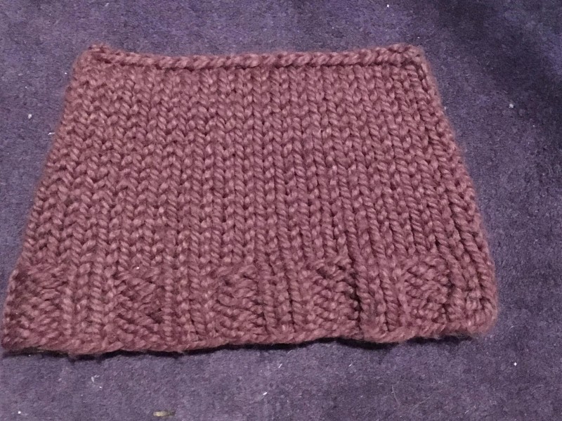 Teaching my granddaughter to knit Teaching my granddaughter to knit