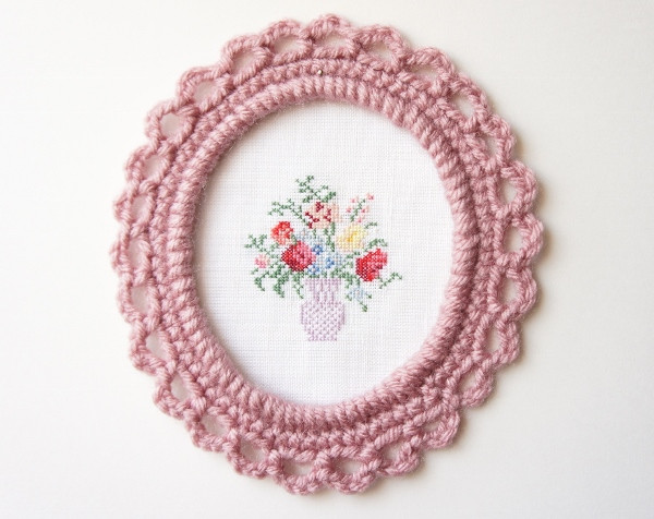 Crochet Photo Frame