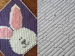 Baby blanket with a bunny