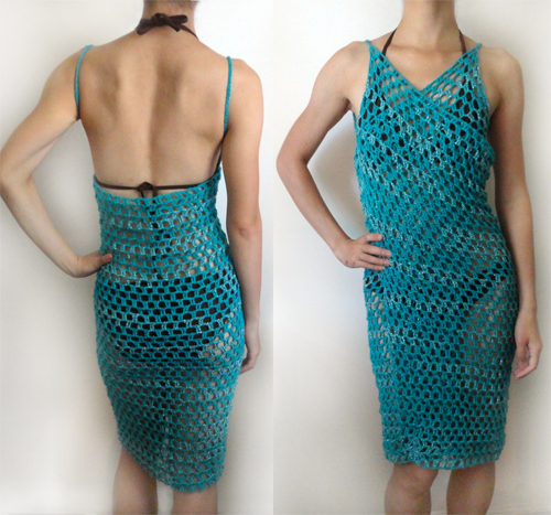 Crochet Beach Cover