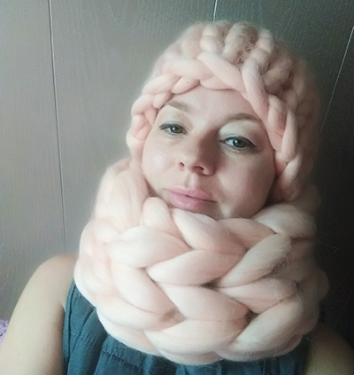 ​30 minutes merino cowl