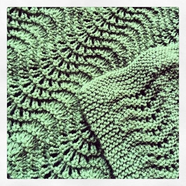 ​Feather and Fan Blanket