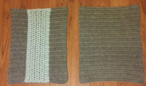 Simple crochet vest