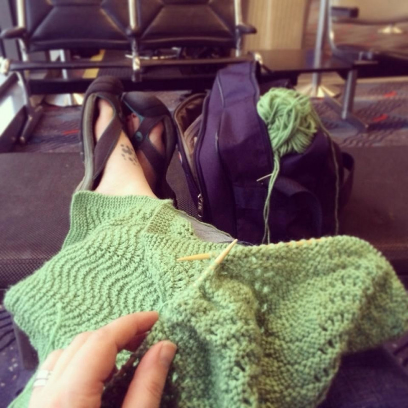 ​Feather and Fan Blanket