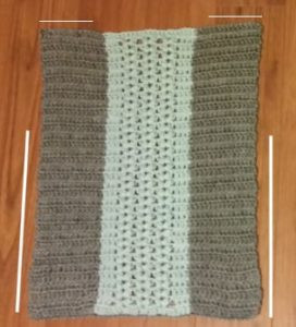 Simple crochet vest