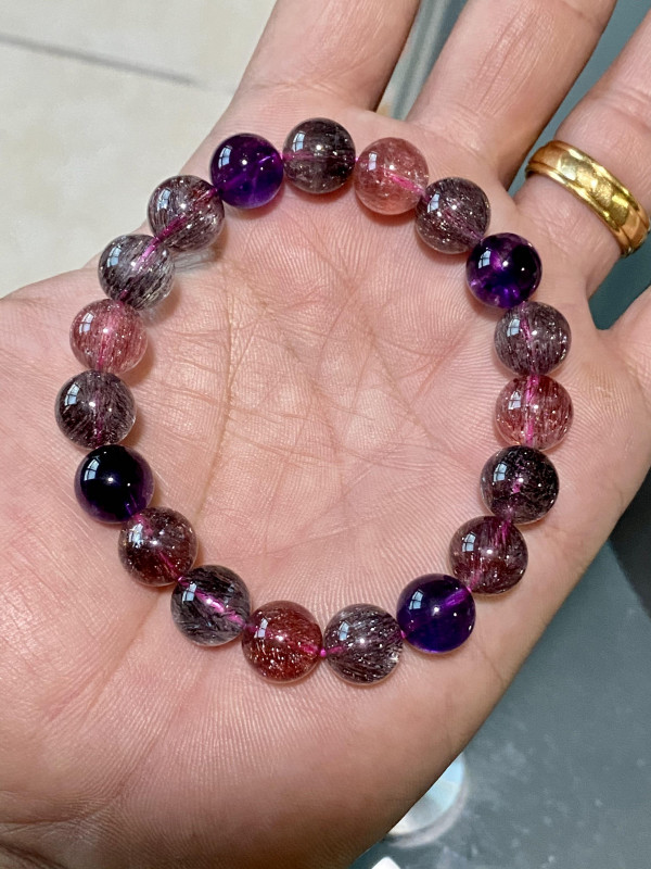 My first hand-made bracelets