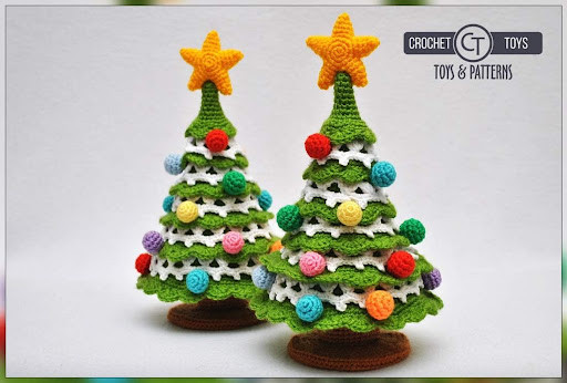 Crochet Christmas Tree Toy