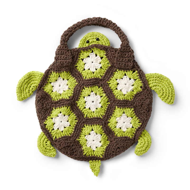 Crochet Turtle Bag