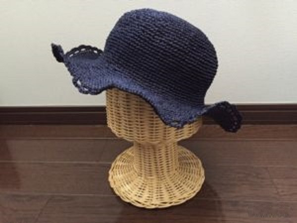 Summer crochet hat