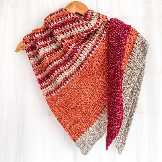 Crochet Autumn Shawl