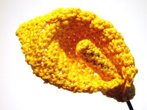 Pattern for crochet calla lily