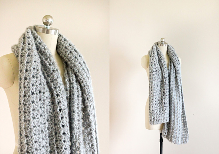 Simple Crochet Shawl