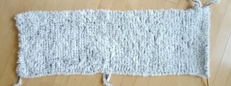 Practically finish my fluffy cowl