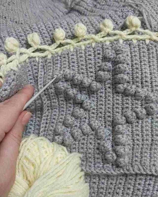 Blanket in progress