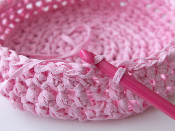 Crochet basket