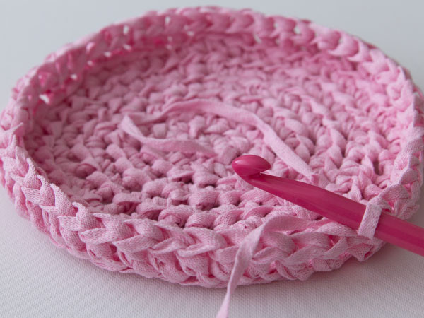 Crochet basket