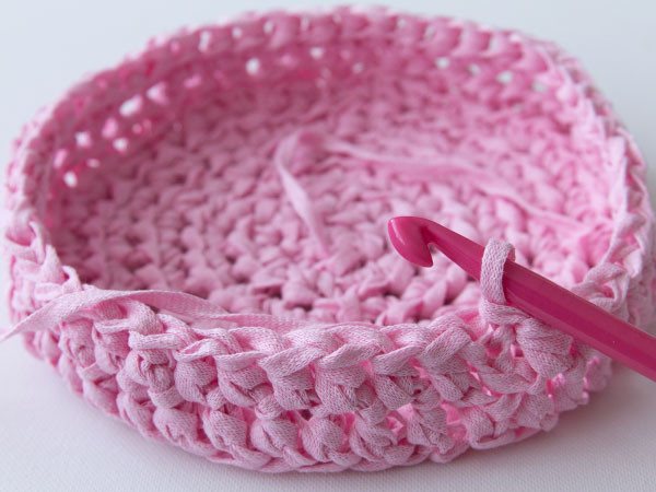 Crochet basket