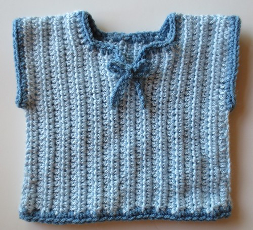 Baby boy blue vest