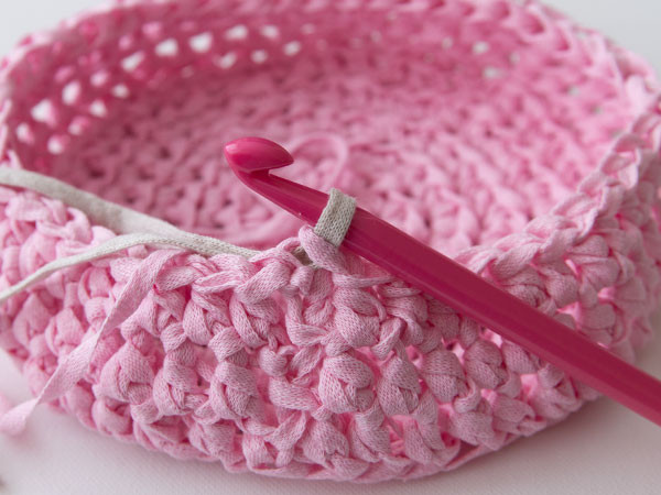 Crochet basket