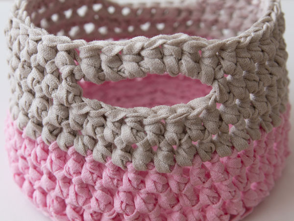 Crochet basket