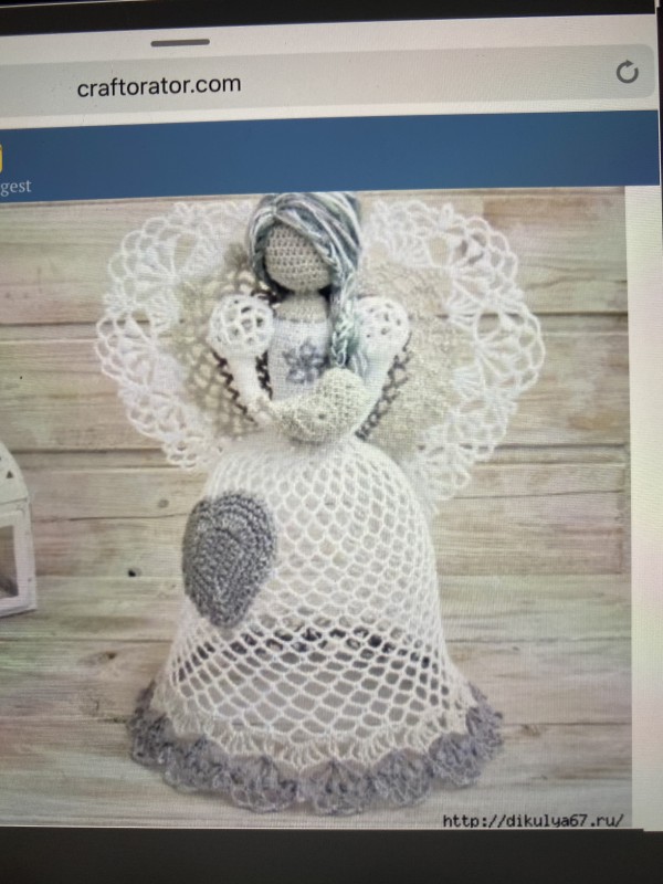 Crochet Christmas Angel